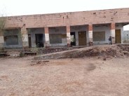 Sanskrit school building is damaged in pokaran
