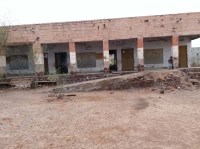 Sanskrit school building is damaged in pokaran