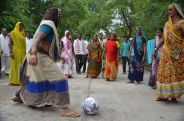 Mp's cm Shivraj Singh Chouhan photo in football