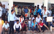 BJP councilor protest