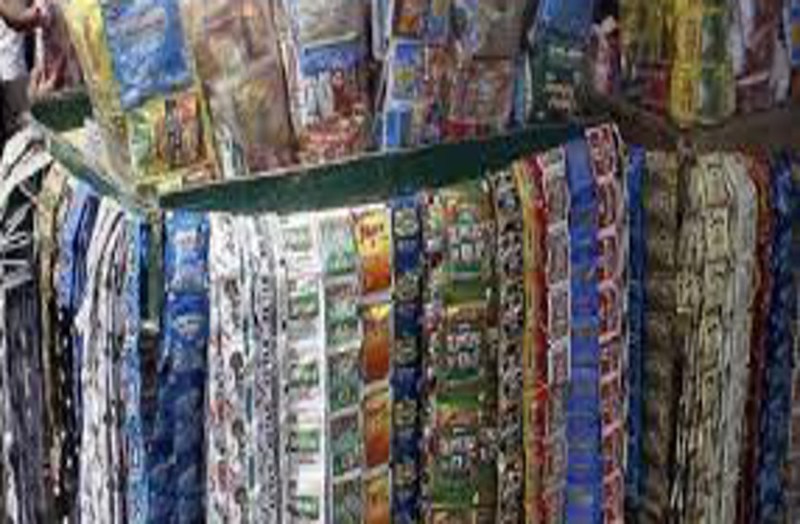 750 kg of gutka and restricted tobacco products seized