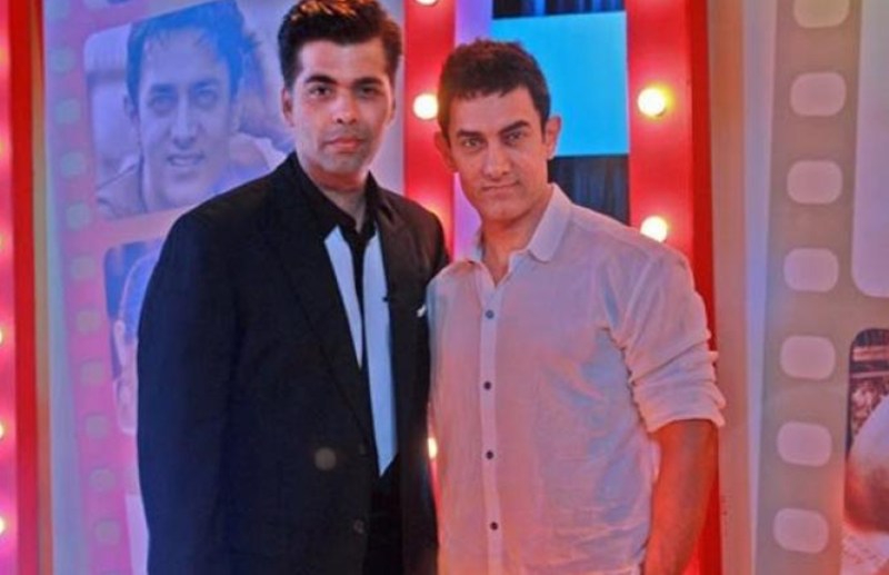 karan johar and aamir khan