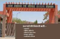 SIHFW Rajasthan Recruitment 2018