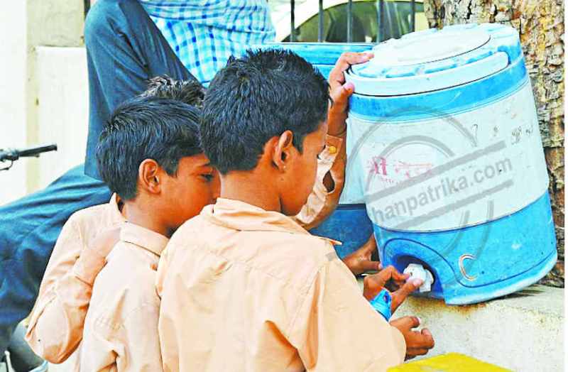 Water crisis schools in bhilwara