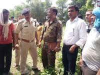 Dead body found floating in satna river