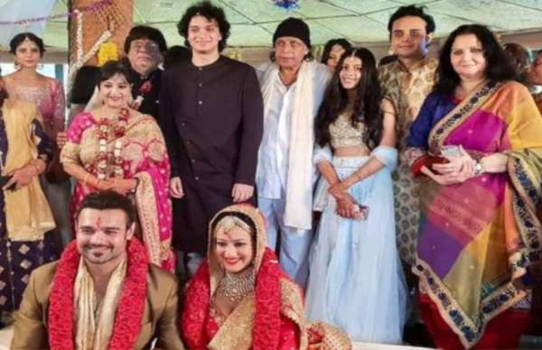 mithun son mahaakshay photoshoot after marriage with madalsa