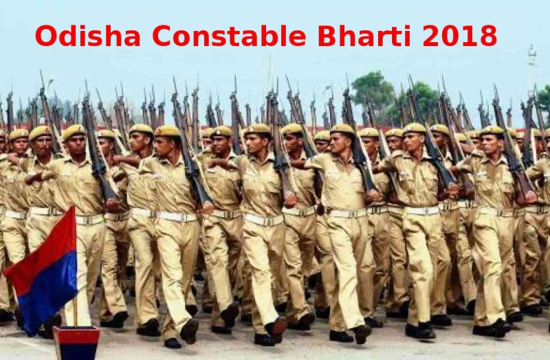 Odisha Police Recruitment 2018