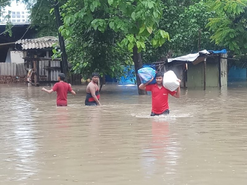 Things like floods in Valsad and Navsari
