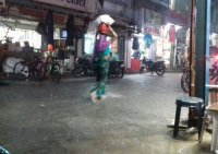 first strong rain in panan mp