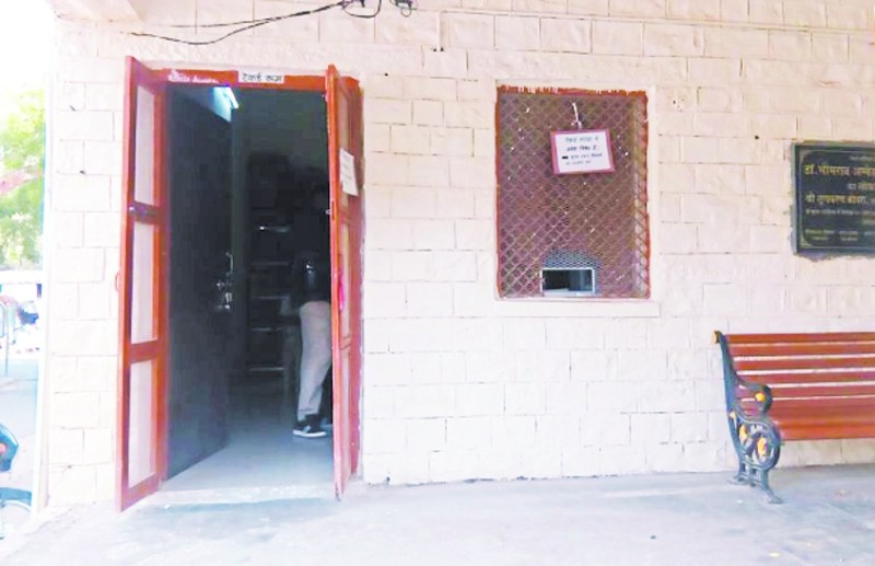 No security arrangement for record room of Barmer nagar parishad