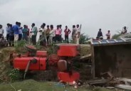 Tractor accident