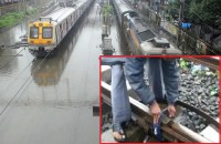 Video of cloth tied around Mumbais fractured rail track goes viral
