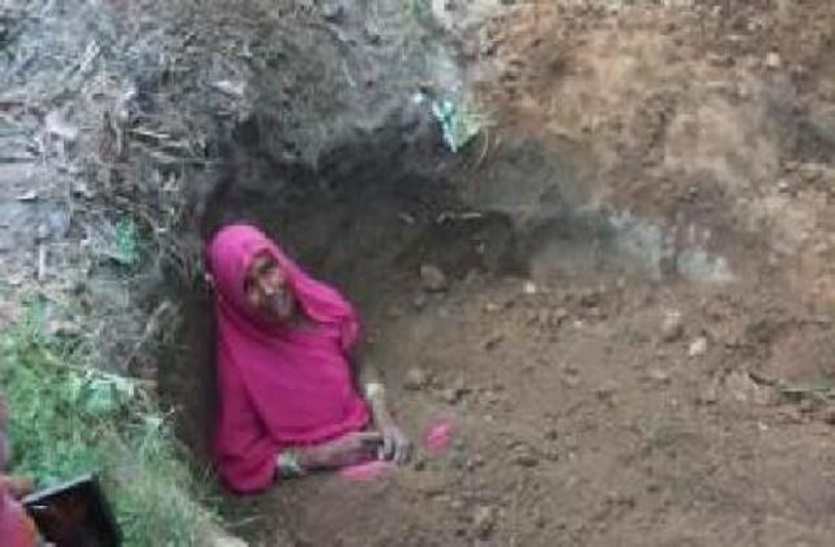 dabangon tried to bury a woman alive