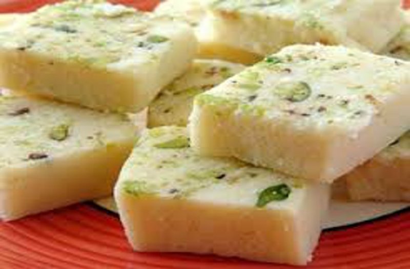 nariyal barfi of india- mp