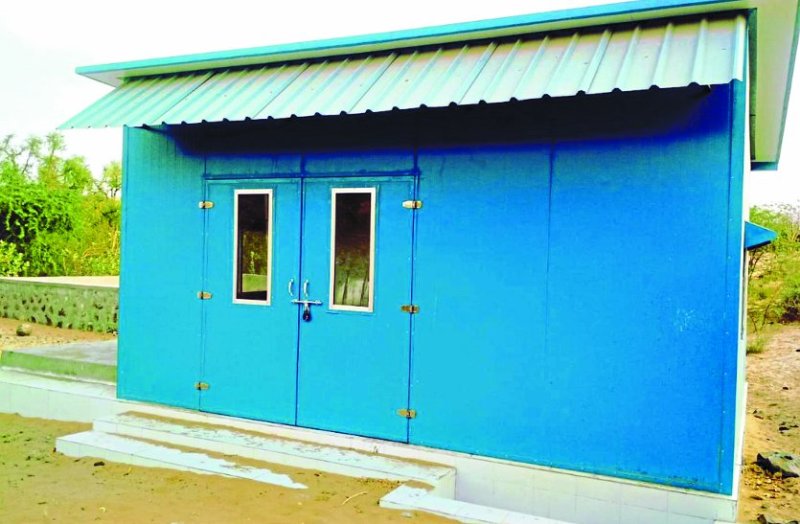 Ro Plant not started in Sonari Gram Panchayat of Barmer