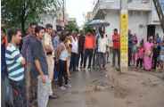 11 thousand kv line wire broken in bhilwara