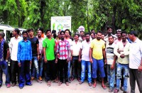 सब एरिया मैनेजर का घेराव किया