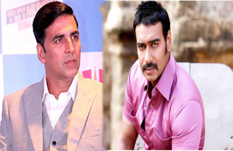 Ajay devgn and Akshay