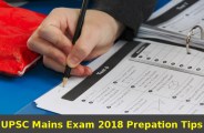 UPSC Civil Services Mains Exam 2018
