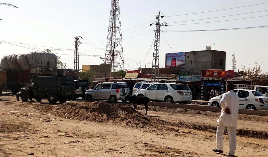 Trouble without parking space