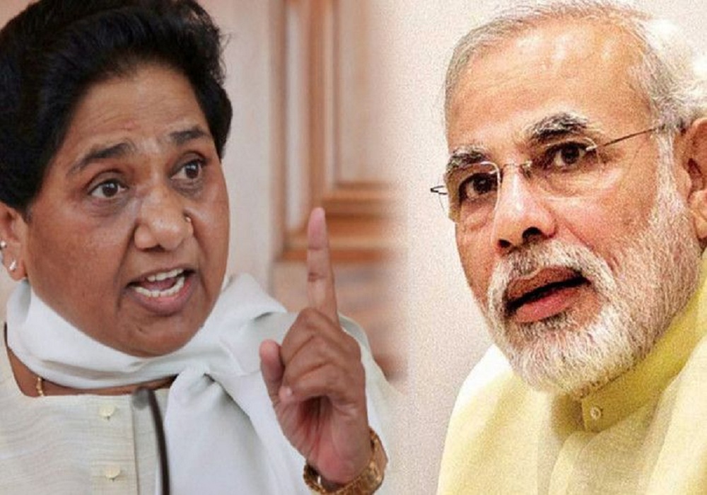 Mayawati attacked 