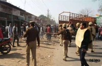 भूमि विवाद में चली लाठियां, चार जख्मी