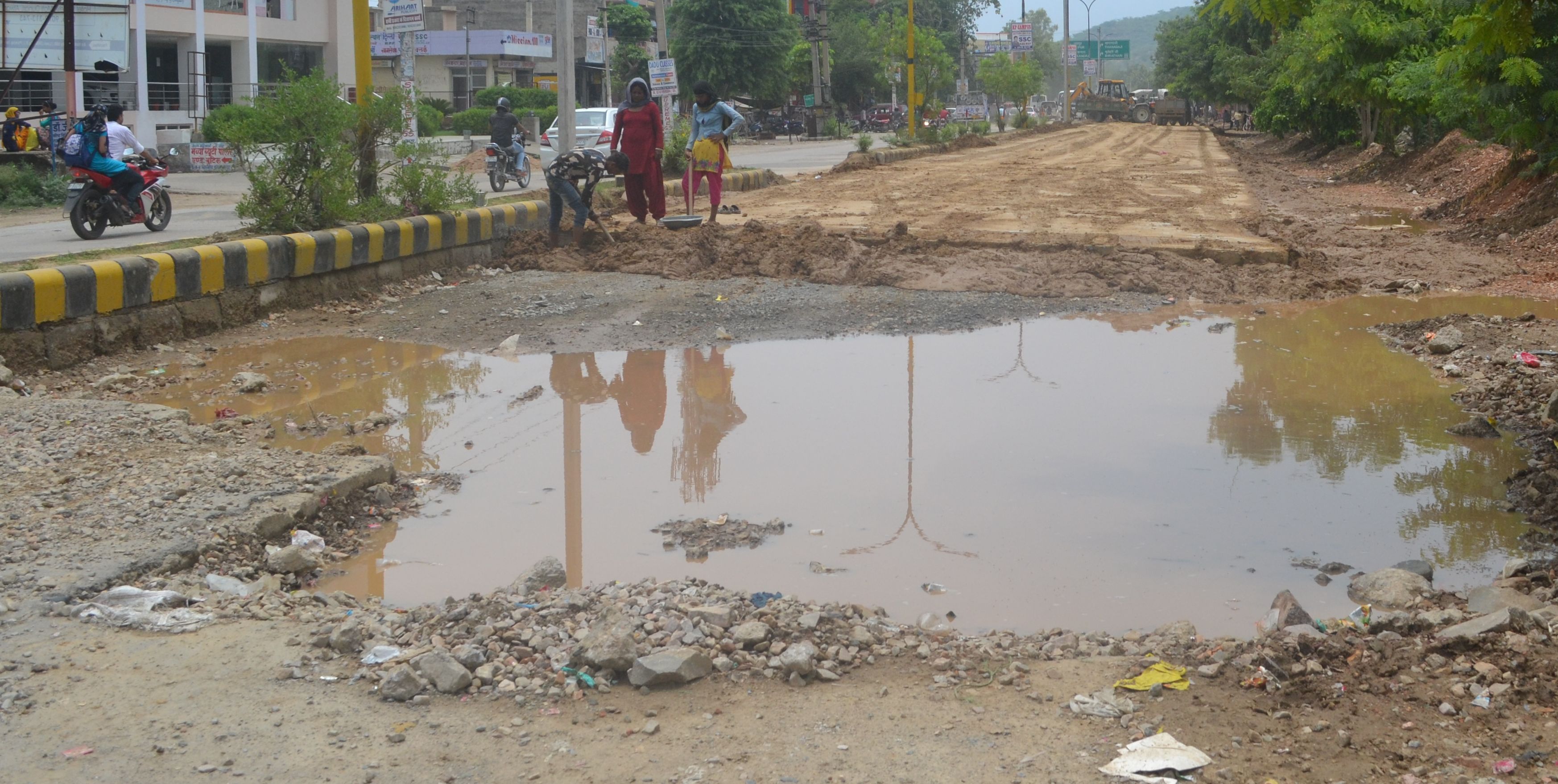 Jagannath yatra alwar route road condition
