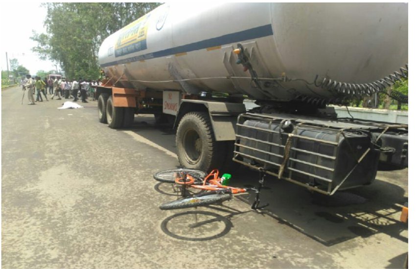 Student death due to tanker collapse