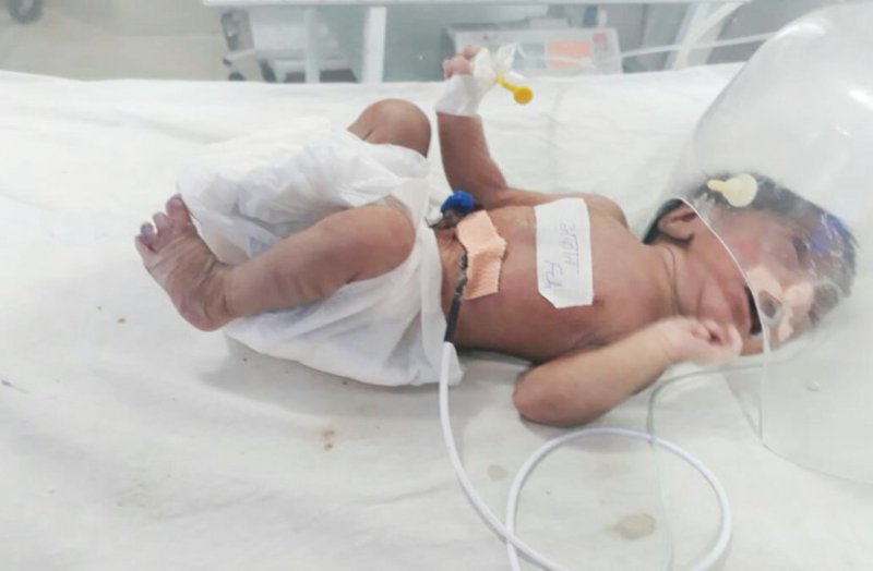 new born found alive in gwalior
