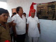 Inaugurated the community hall in pokaran