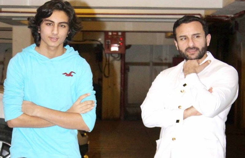 ibrahim and taimur reaction saif ali khan web series secret games