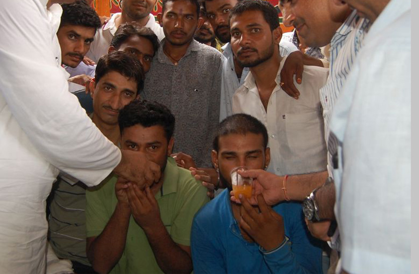 NSUI Hunger strike