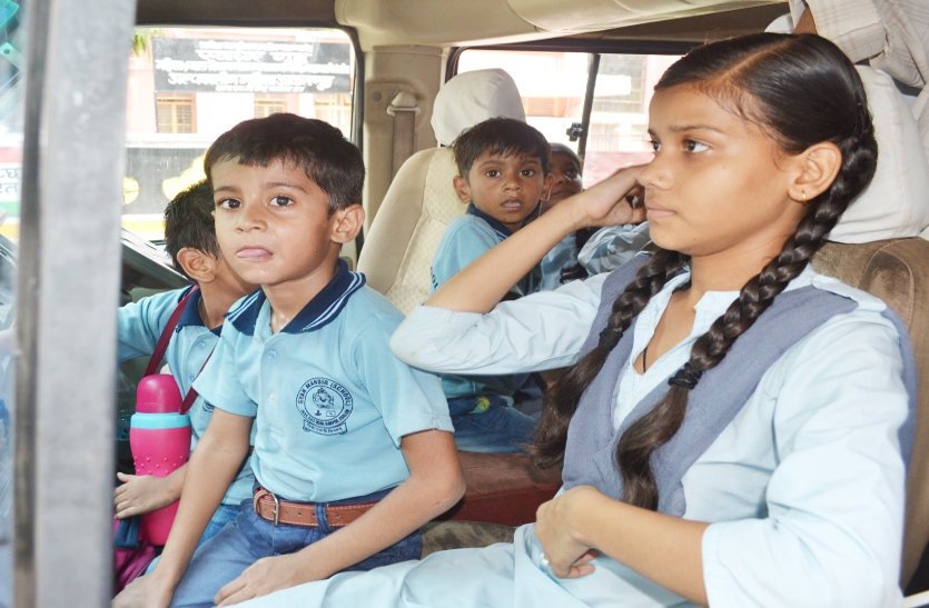 school bus checking