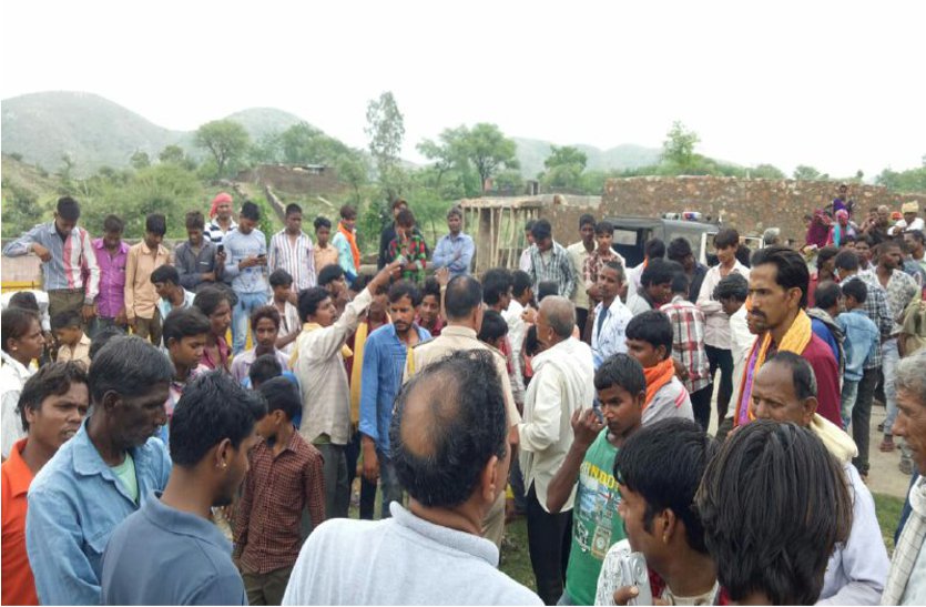 villagers locked up employees
