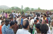 villagers locked up employees