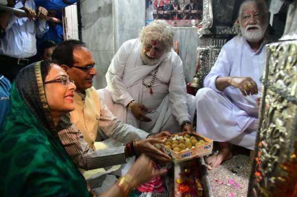 madhya pradesh cm shivraj singh chauhan jan ashirvad yatra in satna