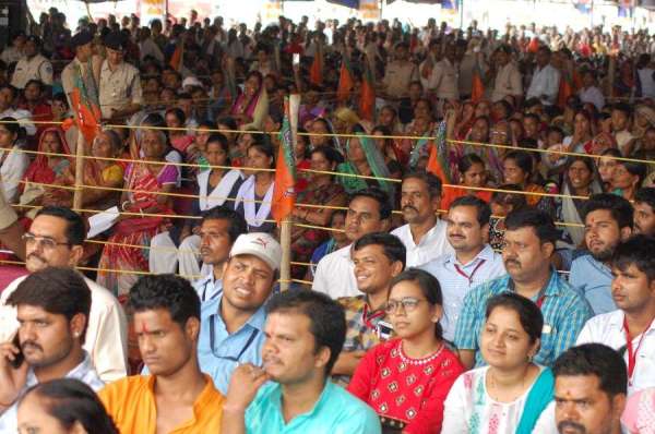 madhya pradesh cm shivraj singh chauhan jan ashirvad yatra in satna