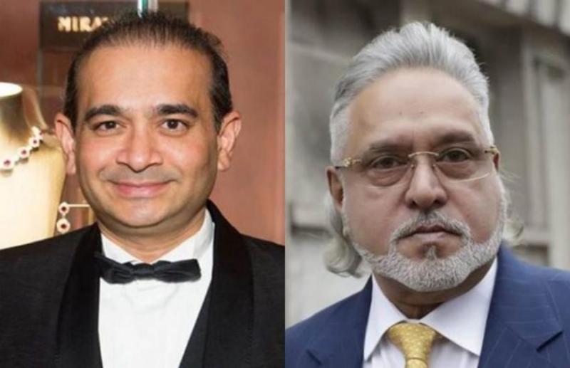Nirav Modi and Vijay Mallya