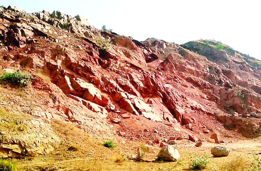 Illegal Mining in alwar in knowledge of mining officers