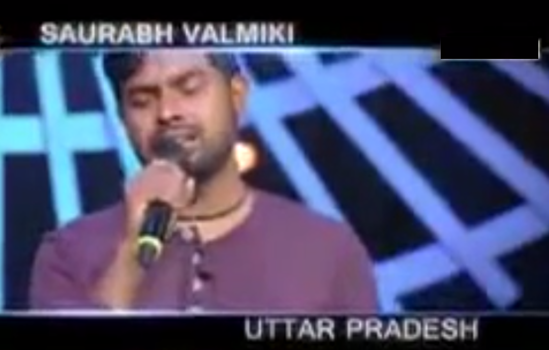 Indian Idol contestant singer Saurabh Valmiki statement