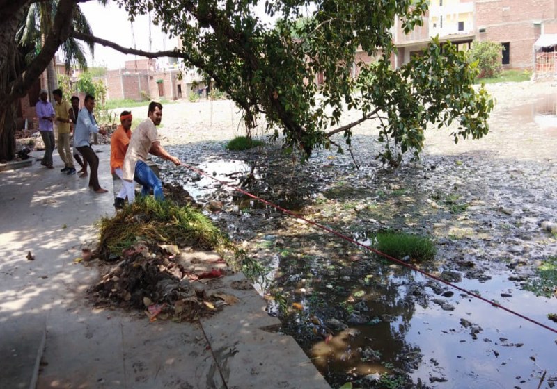 Kalyani Nadi Safai Abhiyan in Unnao