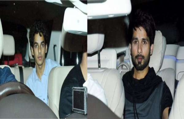 bollywood stars attend special screening of dhadak