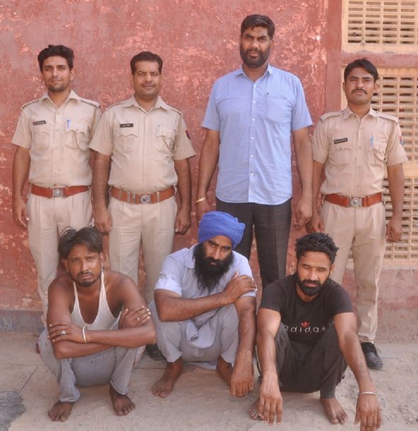 arrested three accused
