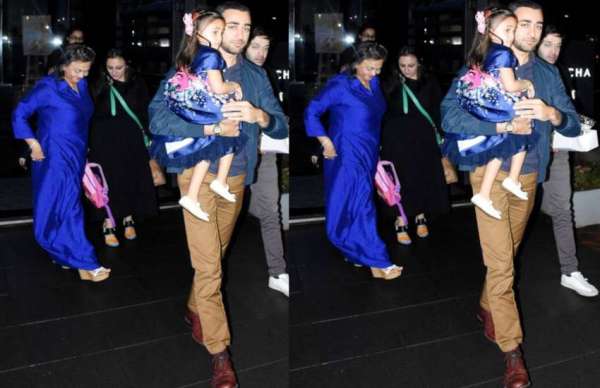 imran khan spotted at airport with wife avantika