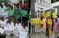 protest in jharkhand 