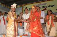 110 जोड़ों का सामूहिक विवाह कराया गया