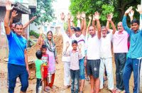 Alwar : Road damaged in Bhiwadi, people get problem