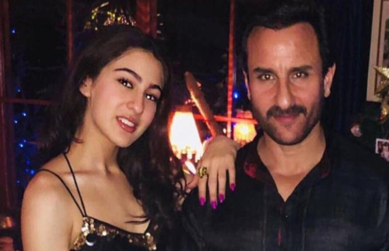 saif ali khan reveal that sara ali khan drink alcohol with him