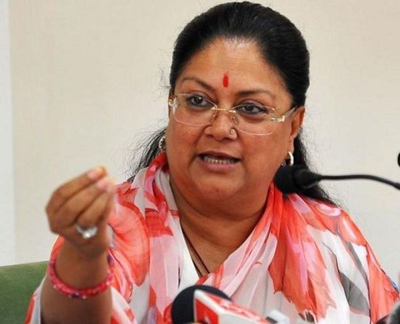 cm vasundhara raje