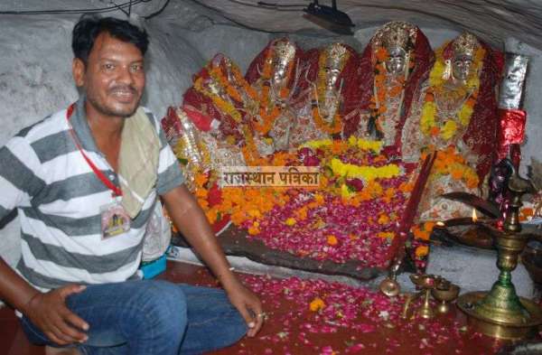 gaajan mata temple in pali